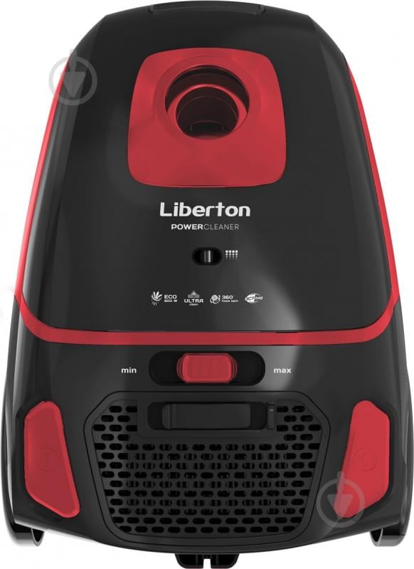 Пылесос Liberton LVC-4311 black/red - фото 2