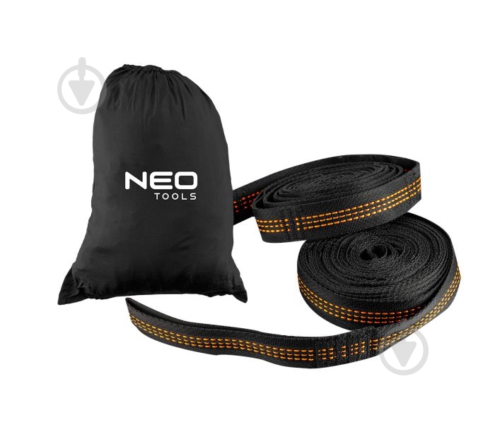 Лента для гамаков NEO tools 2,5x250 см черный - фото 4