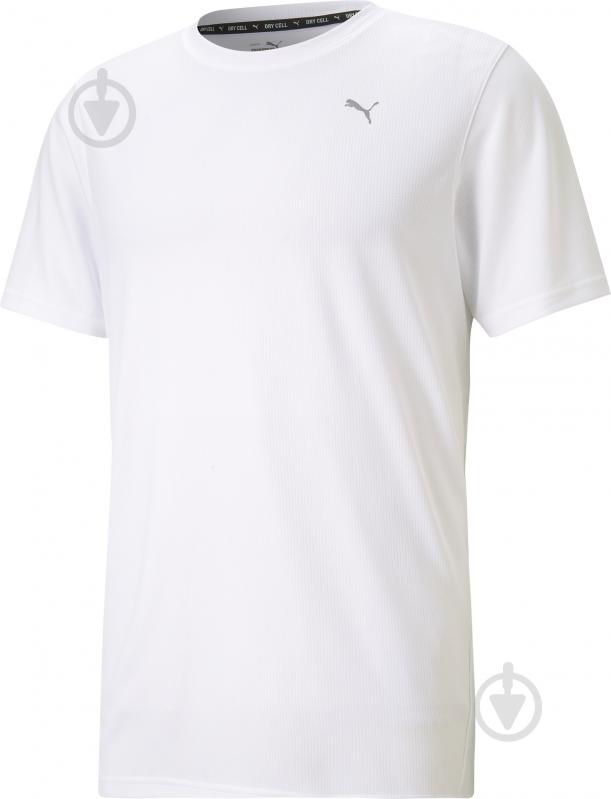 Футболка Puma PERFORMANCE SS TEE M PUMA WHITE 52031402 р.XS белый - фото 1