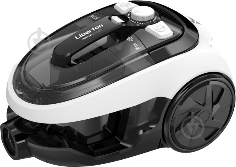 Пылесос Liberton LVC-4312 white/black - фото 1