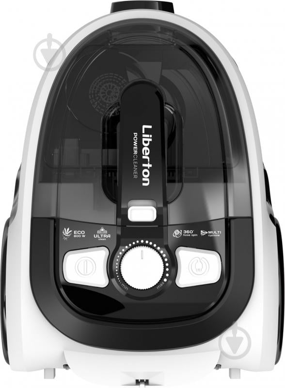 Пылесос Liberton LVC-4312 white/black - фото 2