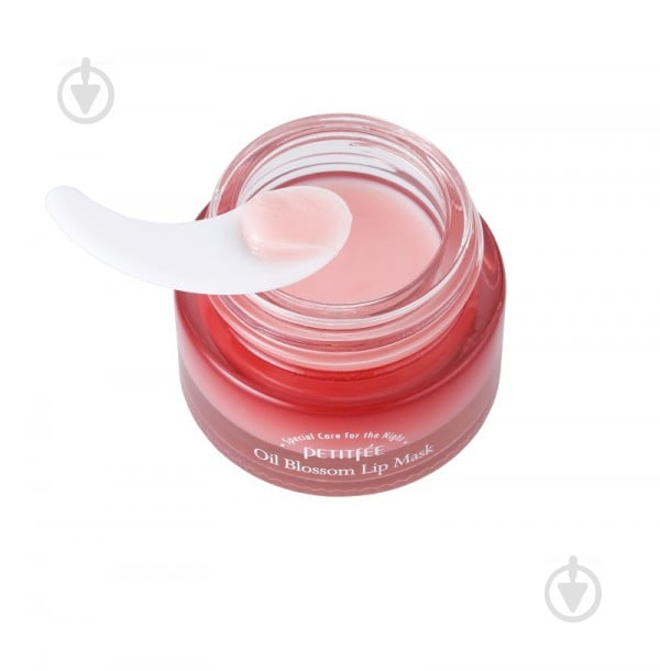 Маска Petitfee нічна з вітаміном Е та маслом камелії Oil Blossom Lip Mask 15 г 1 шт. - фото 2