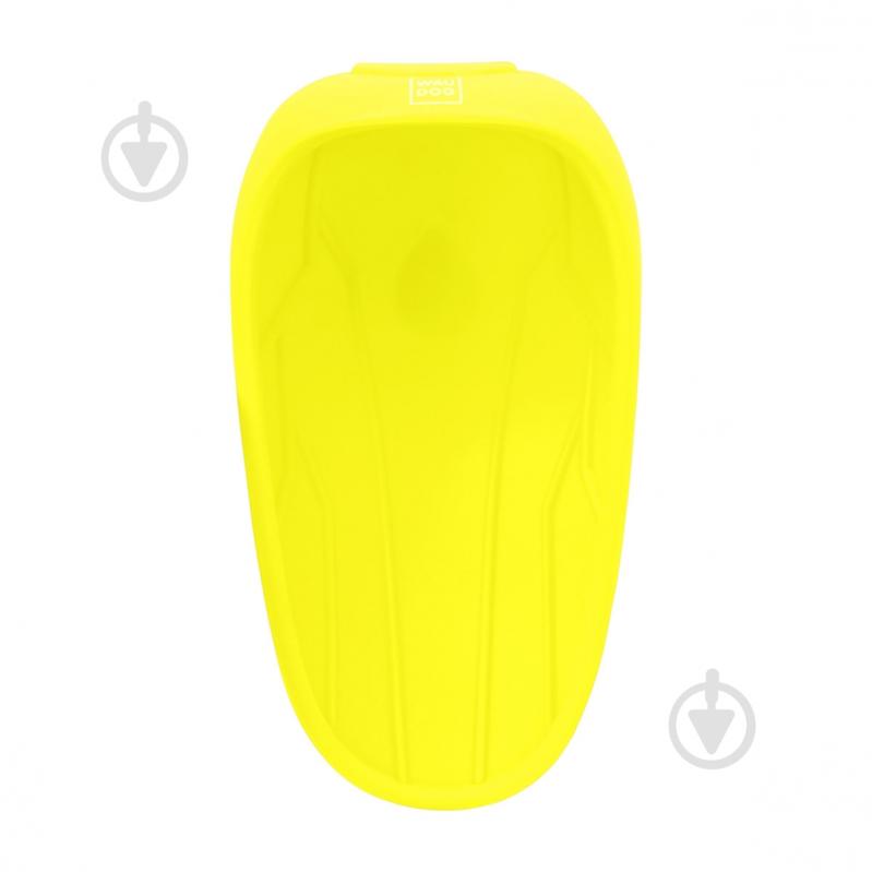 Поилка Waudog Silicone 165х90 мм желтая - фото 3