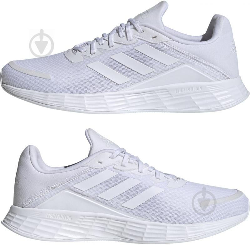 Кросівки чоловічі літні Adidas DURAMO SL FW7391 р.41 1/3 білі - фото 5