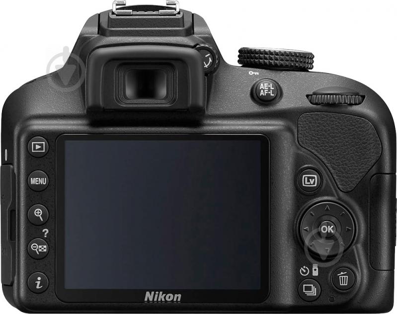 Фотоаппарат Nikon D3400 AF-P 18-55mm f/3.5-5.6G VR Kit black - фото 9