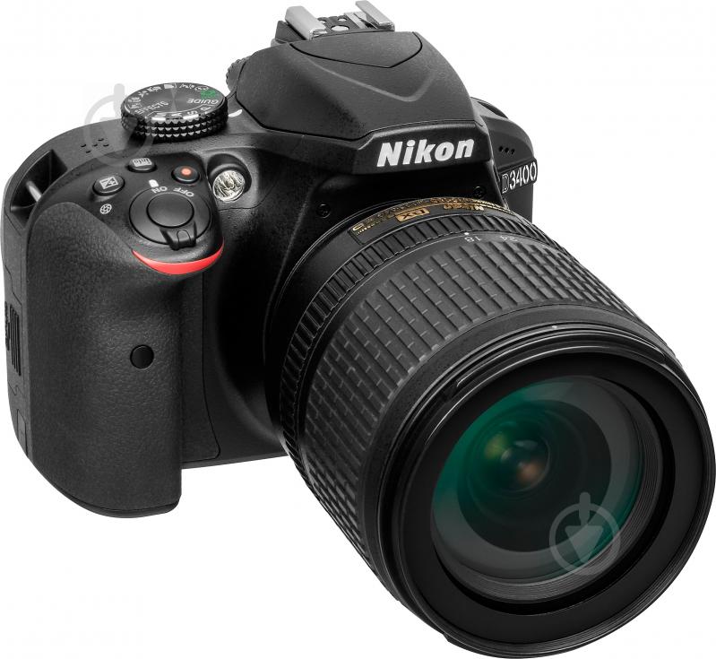 Фотоапарат Nikon D3400 AF-P 18-105mm f/3.5-5.6G VR Kit black - фото 2