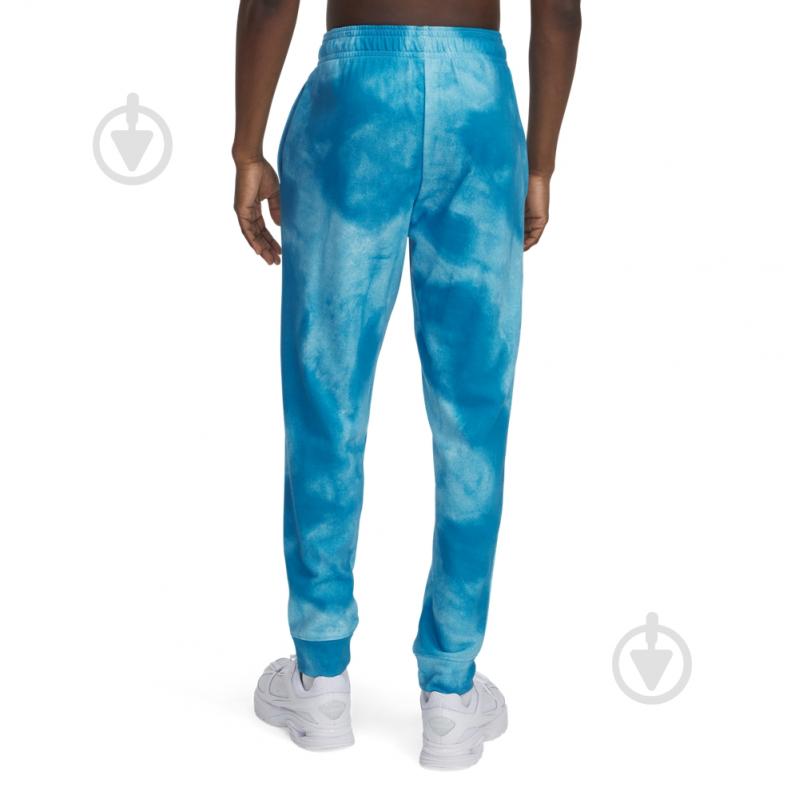 Брюки Under Armour Rival Terry AOP Jogger Q1 1390143-452 р. XL голубой - фото 2