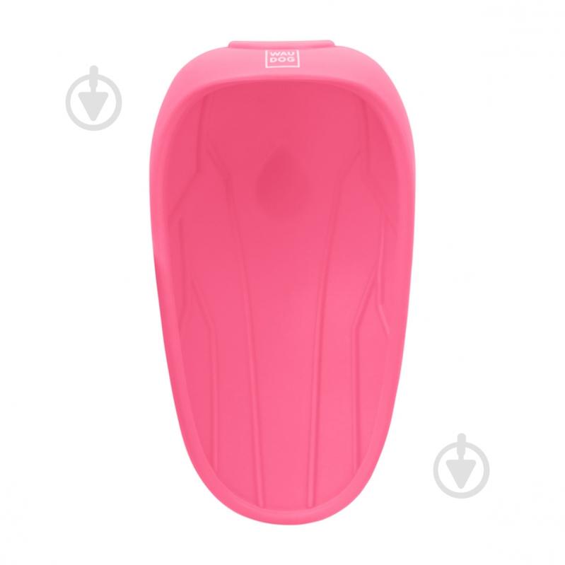 Поїлка Waudog Silicone 165х90 мм рожева - фото 3