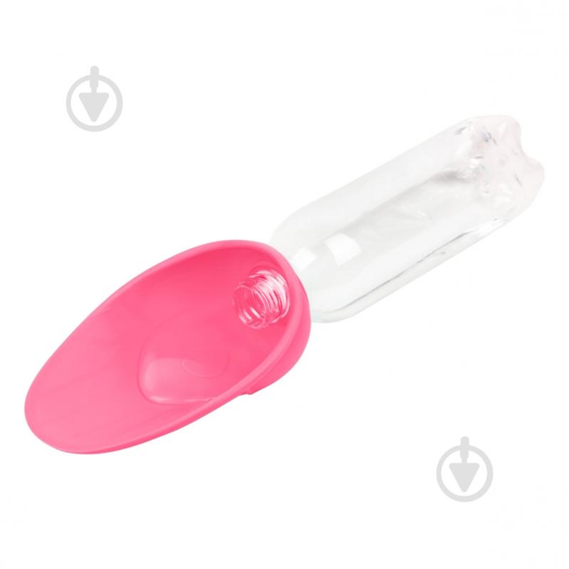 Поїлка Waudog Silicone 165х90 мм рожева - фото 5