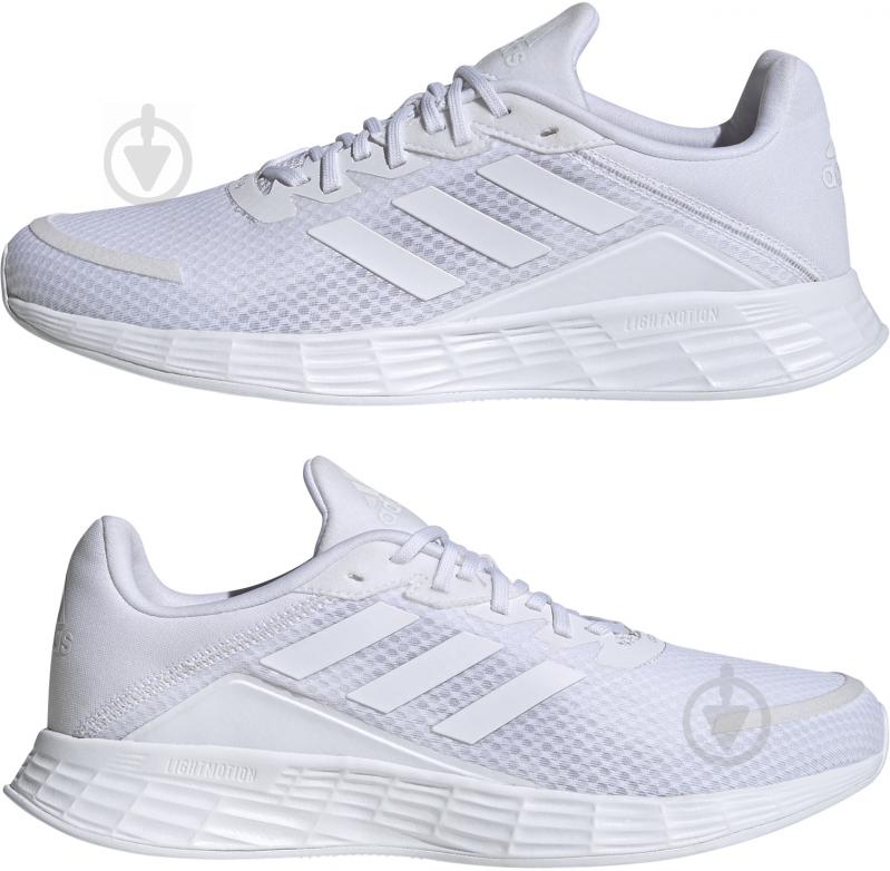 Кросівки чоловічі літні Adidas DURAMO SL FW7391 р.42 білі - фото 5