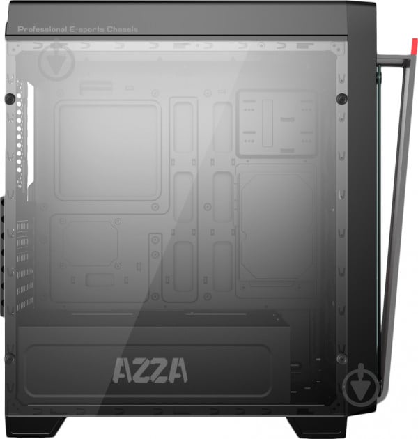 Корпус AZZA Obsidian 270 ATX CSAZ-270 без БЖ black - фото 4