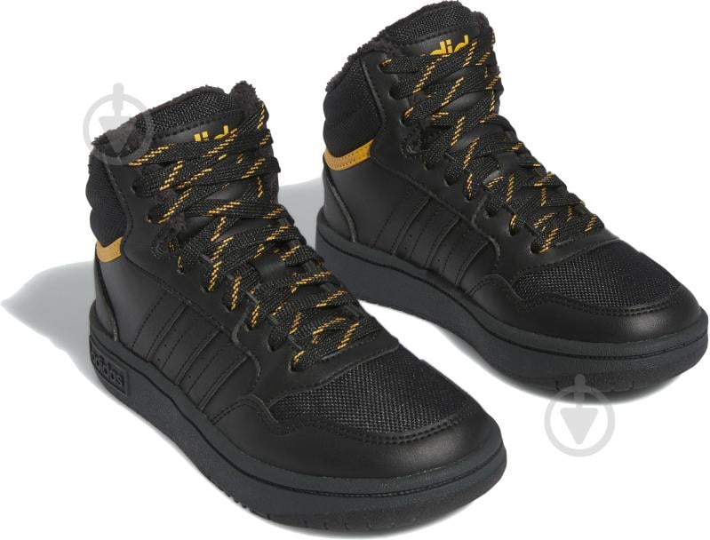 Черевики Adidas HOOPS MID 3.0 K IF7736 р.39 1/3 чорний - фото 3