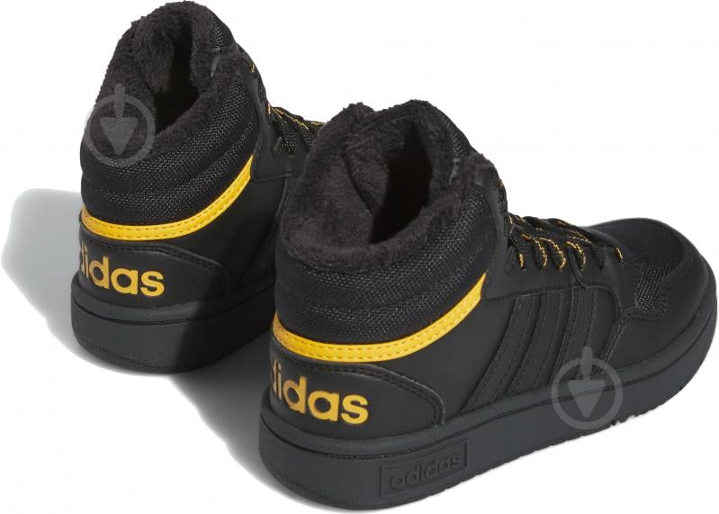 Черевики Adidas HOOPS MID 3.0 K IF7736 р.39 1/3 чорний - фото 4