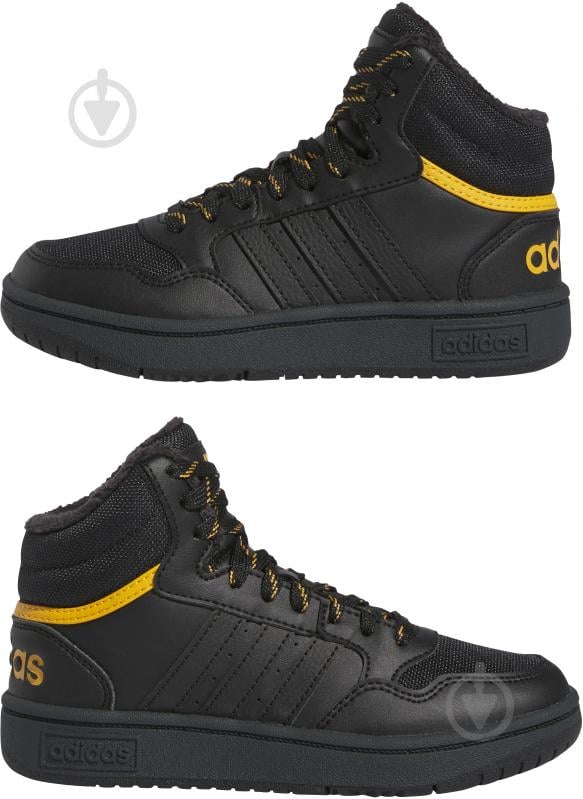 Черевики Adidas HOOPS MID 3.0 K IF7736 р.39 1/3 чорний - фото 5