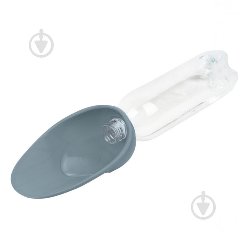 Поїлка Waudog Silicone 165х90 мм сіра - фото 5