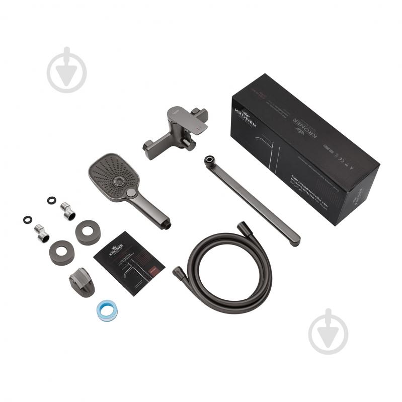 Смеситель для ванны Kroner KRP Makon-GRP070 - фото 8 Смеситель для ванны Kroner KRP Makon-GRP070 - фото 8