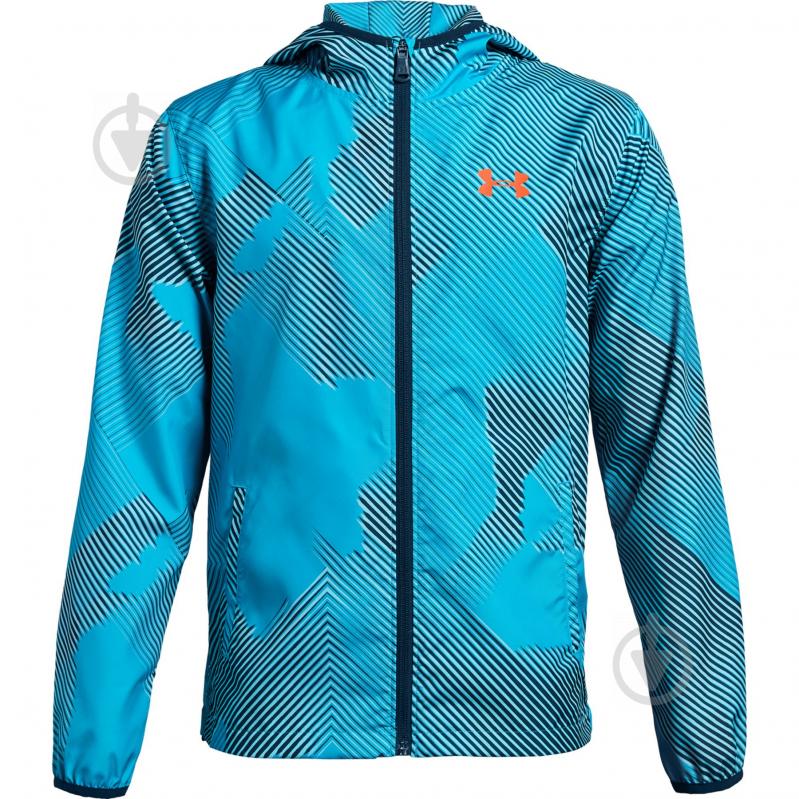 Вітрівка весняна Under Armour Sack Pack Jacket 1306165-489 синя - фото 1