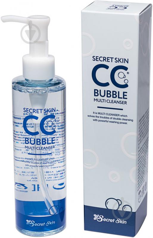 Засіб для вмивання Secret Skin очищувальна для зняття макіяжу SS-35 CC Bubble Multi Cleanser 210 г - фото 1