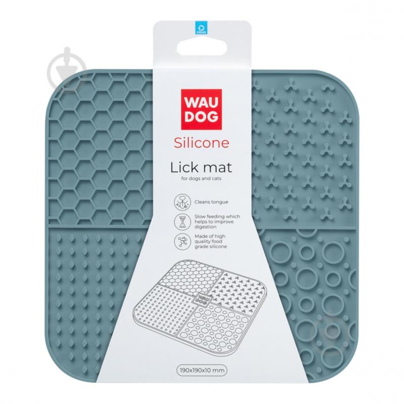 Коврик Waudog Silicone 190х190х10 мм серый - фото 2
