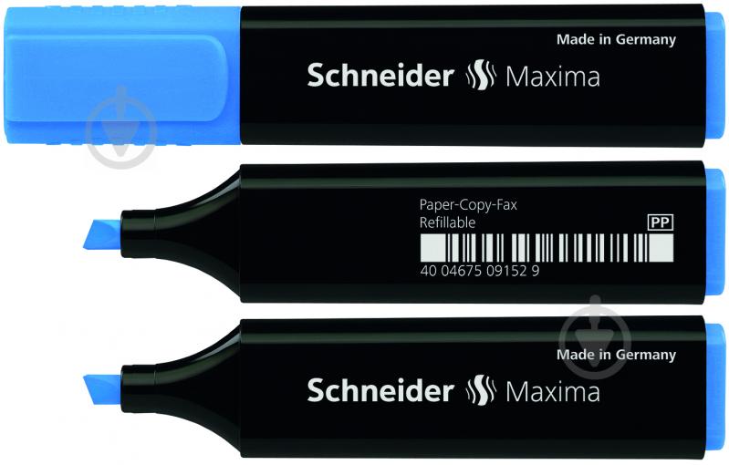 Маркер текстовий Schneider Maxima 1-5 мм S117903 синій - фото 1