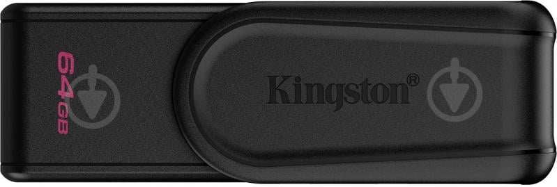 Флешпам'ять USB Kingston DataTraveler Exodia S 64 ГБ USB 3.2 Gen. 1 black (DTXS/64GB) - фото 1