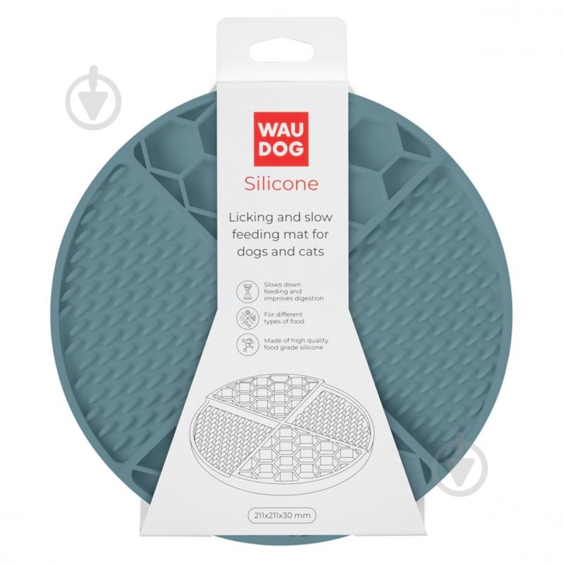 Коврик Waudog Silicone 211х211х30 мм серый - фото 2 Коврик Waudog Silicone 211х211х30 мм серый - фото 2