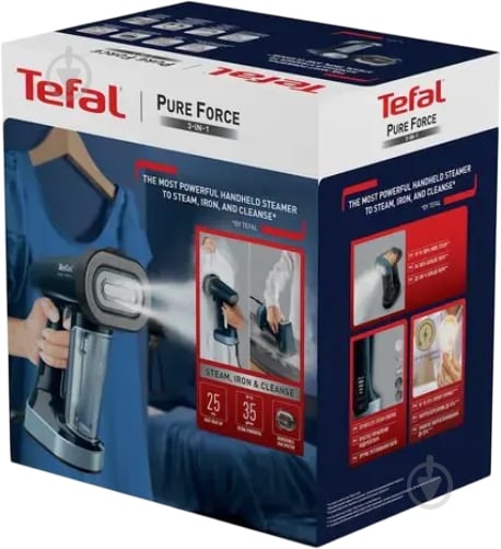 Відпарювач ручний Tefal Pure Force 3 в 1 DT8755E0 - фото 24 Відпарювач ручний Tefal Pure Force 3 в 1 DT8755E0 - фото 24