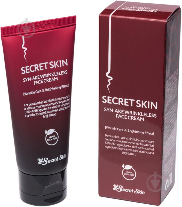 Крем для обличчя день-ніч Secret Skin з пептидом зміїної отрути Syn-Ake Wrinkleless Face Cream 50 г - фото 1