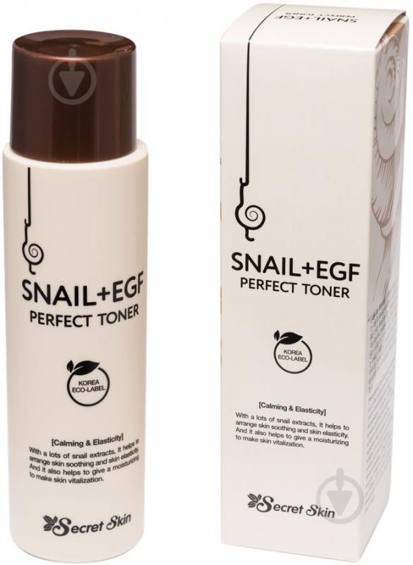 Тонер Secret Skin для лица с муцином улитки Snail+Egf Perfect Toner 150 мл 1 шт. - фото 1