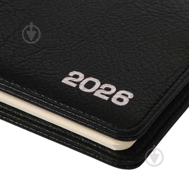 Еженедельник датированный настольный 34х13 см Credo Leo Planner A4 252679 черный - фото 2