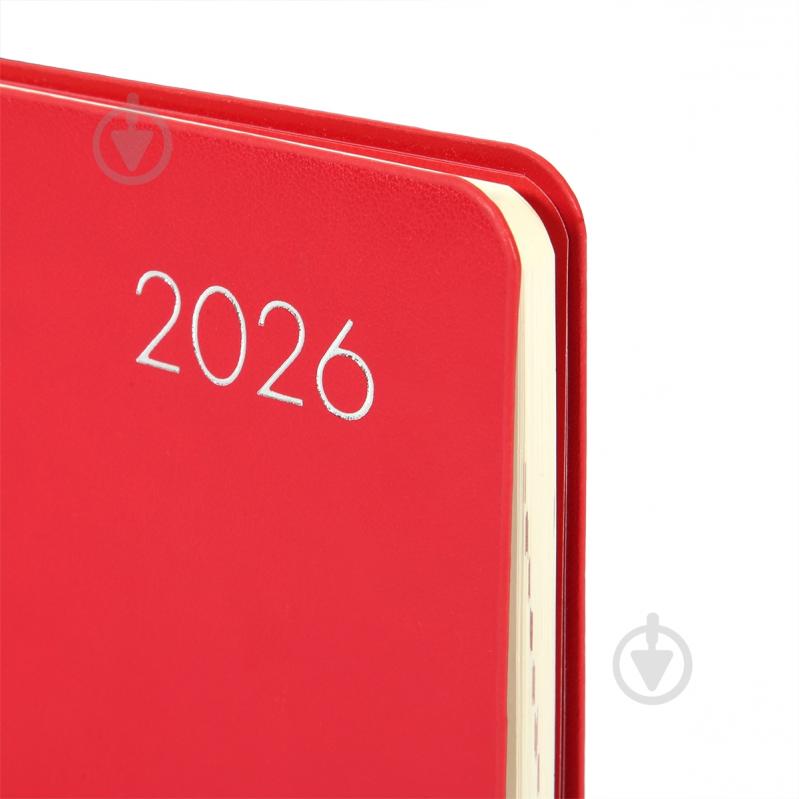 Еженедельник датированный 10х17 см Glory Leo Planner В6 252652 красный - фото 2