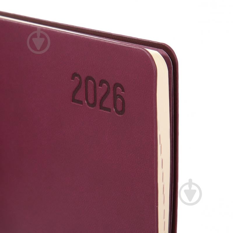 Еженедельник датированный 10х17см Story, мягкий Leo Planner В6 252653 красный - фото 2