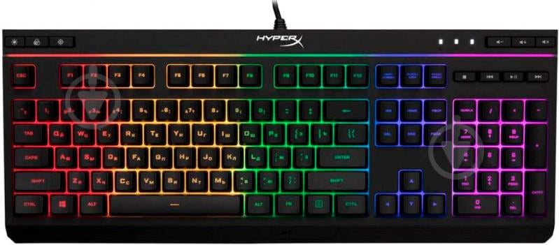 Клавіатура ігрова HyperX Alloy Core RGB black (4P4F5AX) - фото 1