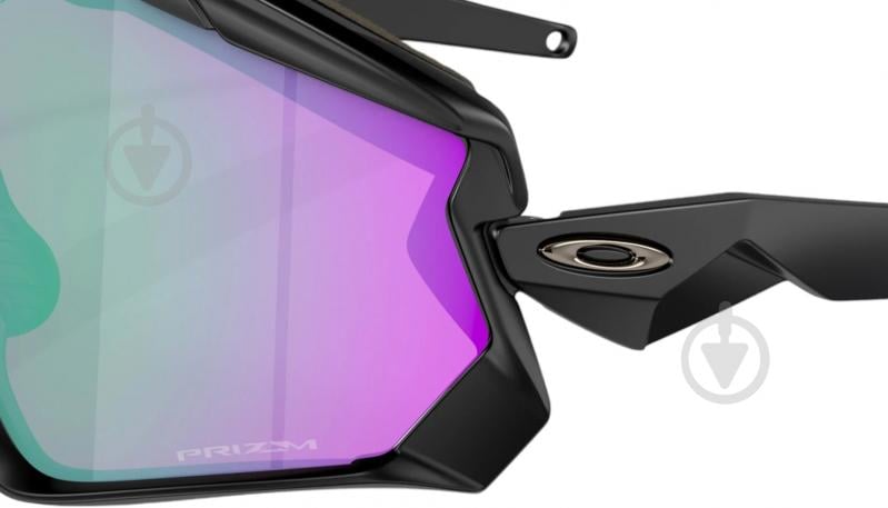 Солнцезащитные очки Oakley Wind Jacket 2.0 Prizm road jade Lenses (94182845) - фото 7