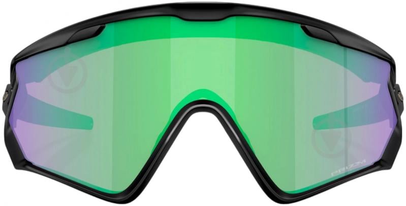 Солнцезащитные очки Oakley Wind Jacket 2.0 Prizm road jade Lenses (94182845) - фото 3