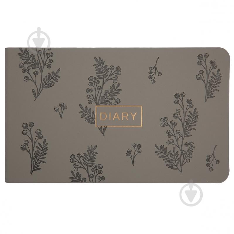 Еженедельник датированный 10х17 см Fiore, мягкий Leo Planner В6 252715 серый - фото 1 Еженедельник датированный 10х17 см Fiore, мягкий Leo Planner В6 252715 серый - фото 1