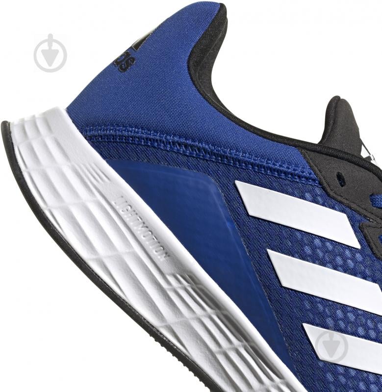 Кроссовки мужские летние Adidas DURAMO SL FW8678 р.41 1/3 голубые - фото 12