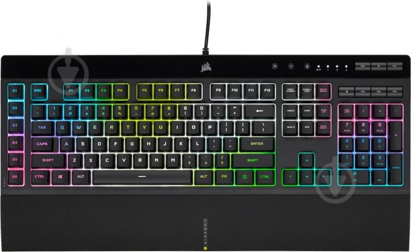 Клавиатура игровая Corsair K55 PRO XT RGB (CH-9226715-RU) black - фото 2