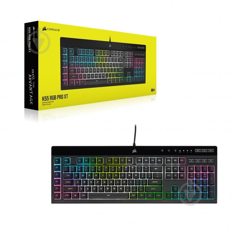 Клавиатура игровая Corsair K55 PRO XT RGB (CH-9226715-RU) black - фото 10