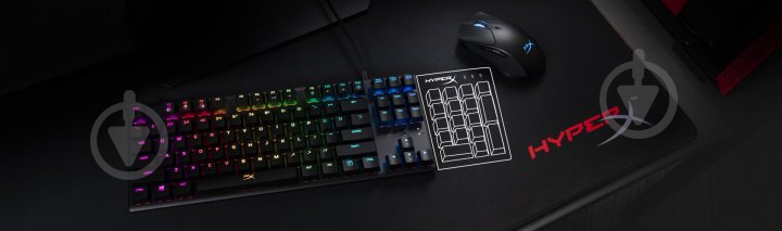 Клавіатура ігрова HyperX Alloy Origins Core RGB black (4P5P2AX) - фото 11