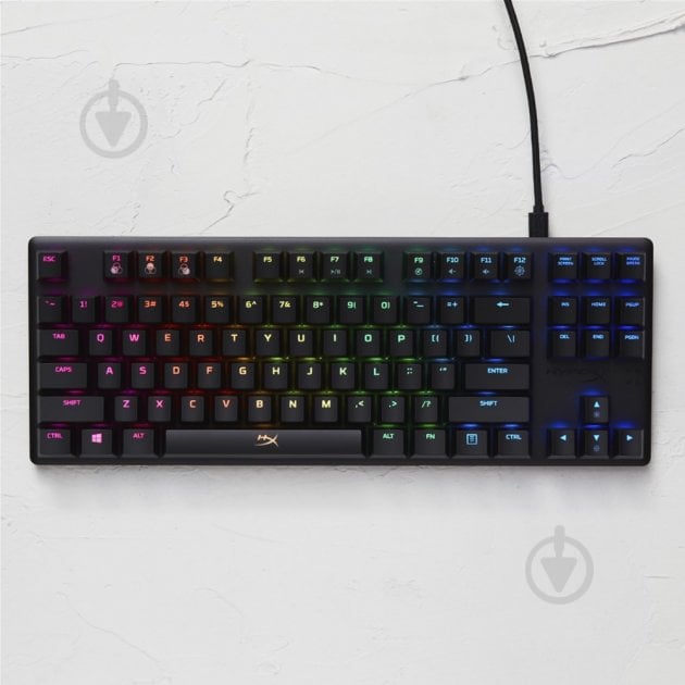 Клавіатура ігрова HyperX Alloy Origins Core RGB black (4P5P2AX) - фото 12