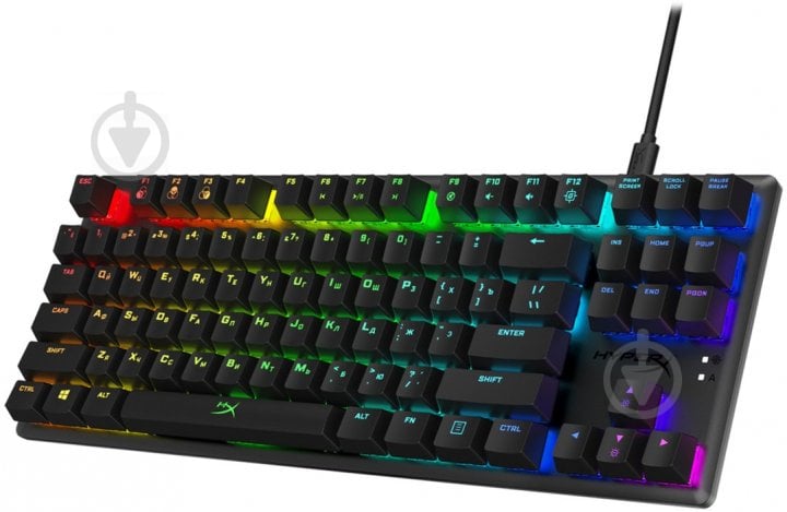 Клавіатура ігрова HyperX Alloy Origins Core RGB black (4P5P2AX) - фото 3