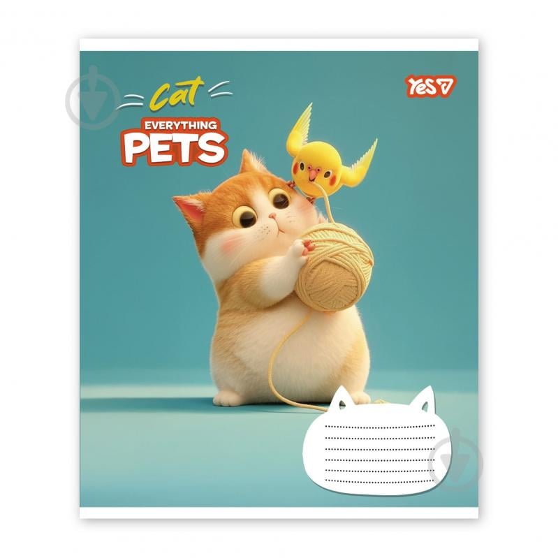 Зошит шкільний Cat and pets 12 арк. клітинка 768700 YES - фото 5 Зошит шкільний Cat and pets 12 арк. клітинка 768700 YES - фото 5