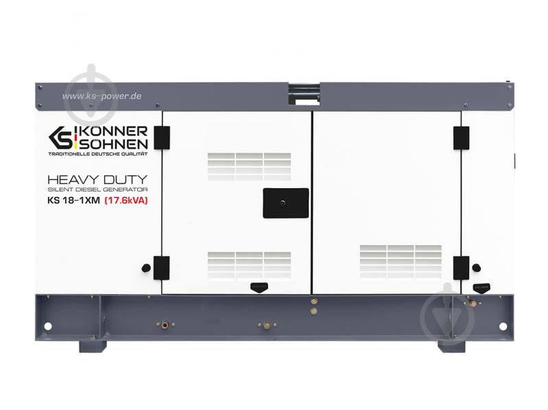 Генератор дизельний Konner&Sohnen KS 18-1XM 230 В KS 18-1XM - фото 2