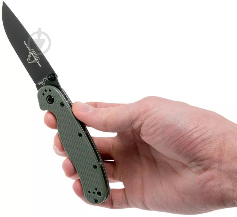 Нож складной Ontario Knife RAT II Linerlock D2 1478.00.13 - фото 5 Нож складной Ontario Knife RAT II Linerlock D2 1478.00.13 - фото 5