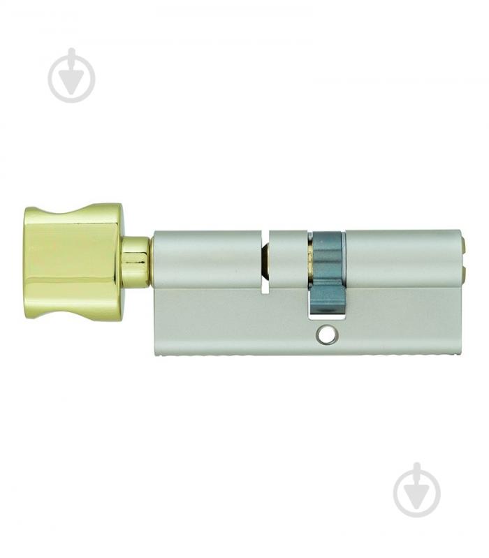 Цилиндр Mul-T-Lock Integrator 50x50 ключ-вороток 100 мм золотой - фото 3 Цилиндр Mul-T-Lock Integrator 50x50 ключ-вороток 100 мм золотой - фото 3