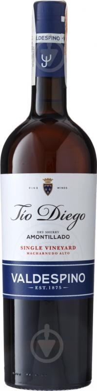 Вино Valdespino Amontillado Tio Diego белое сухое 0,75 л - фото 1 Вино Valdespino Amontillado Tio Diego белое сухое 0,75 л - фото 1