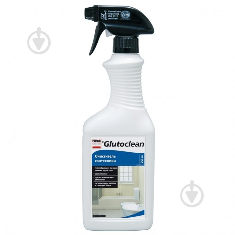 Средство Glutoclean Очиститель сантехники 0,75 л - фото 3