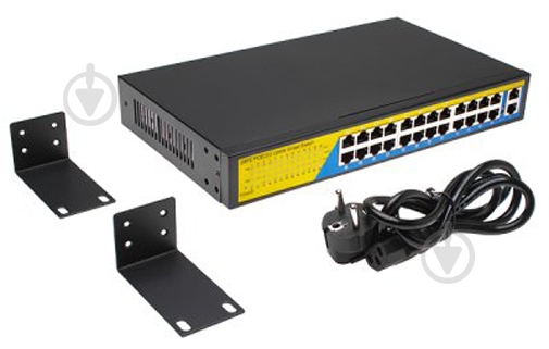 Коммутатор GreenVision GV-009-D-24+2PG (LP9445) - фото 4