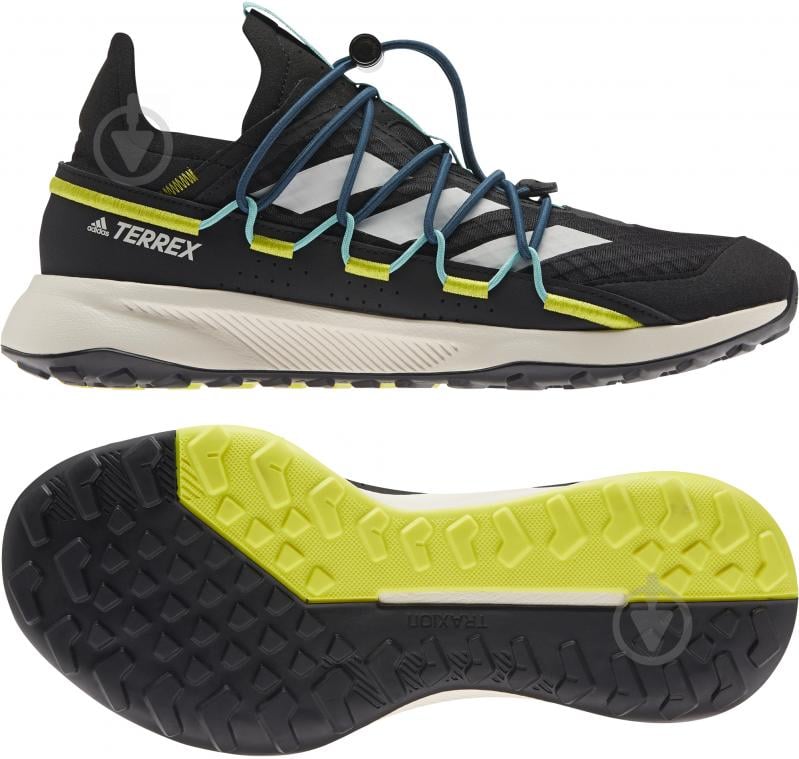 Кроссовки мужские демисезонные Adidas TERREX VOYAGER 21 H.RDY FW9399 р.40 2/3 черные - фото 2